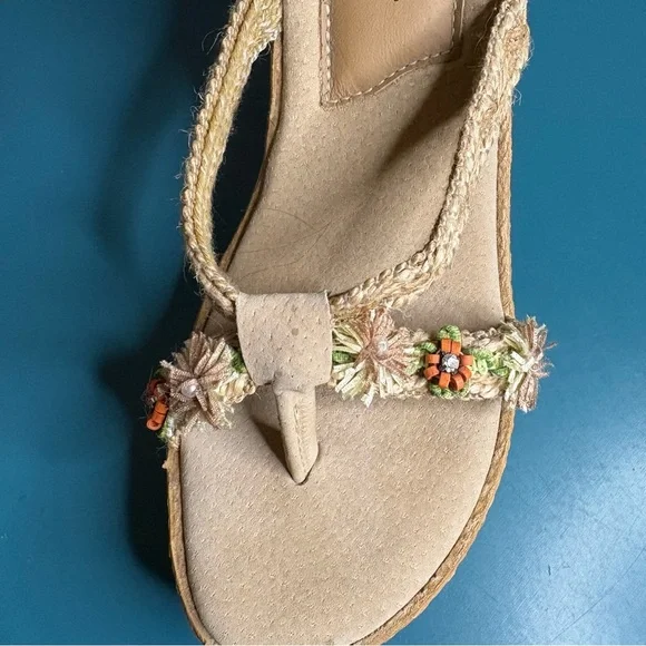 Sbicca Vine Wedge Sandals Boho - Picture 6 of 8